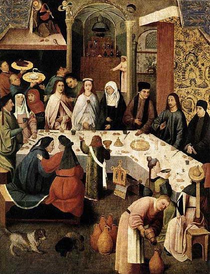 Hieronymus Bosch The Marriage at Cana France oil painting art